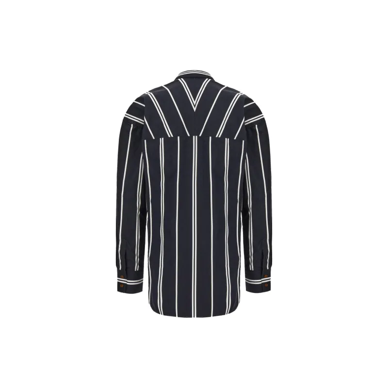 Vivienne Westwood Orb logo Stripe print Shirt-1