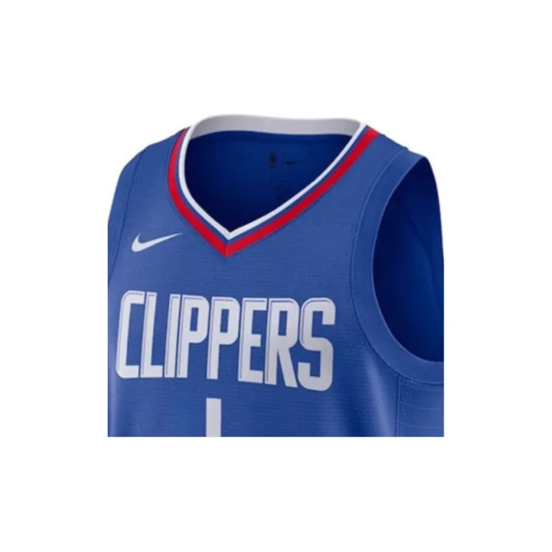Nike X NBA Basketball Jersey Men's Blue-2
