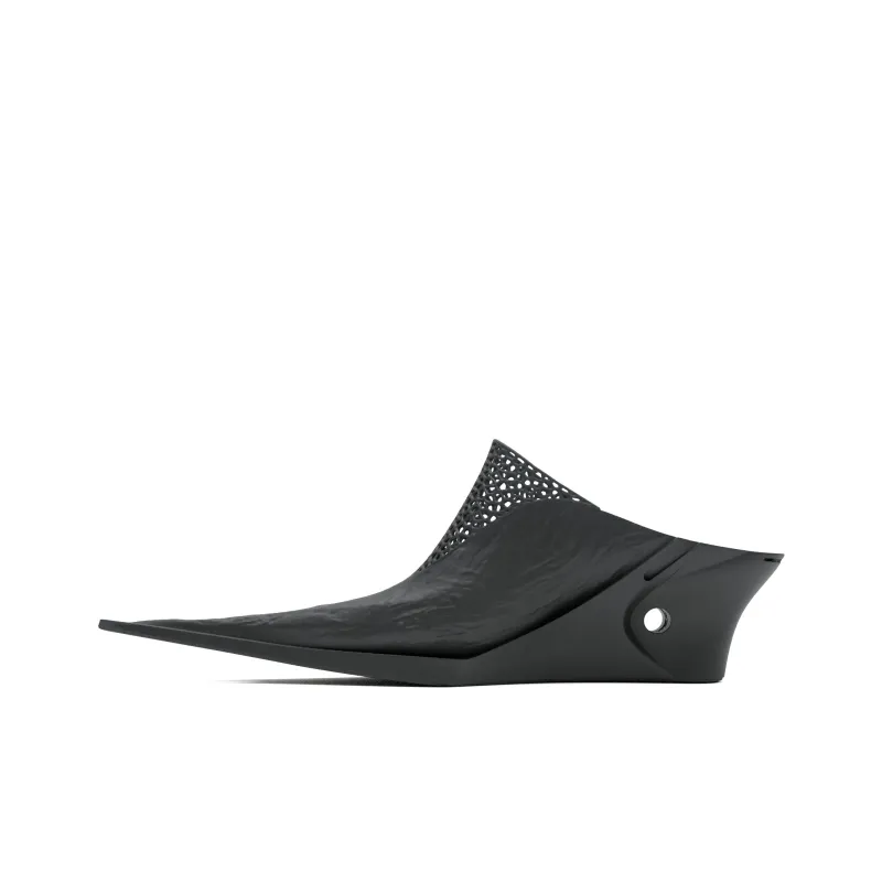 SCRY Closed Toe Slippers Women's Black-0