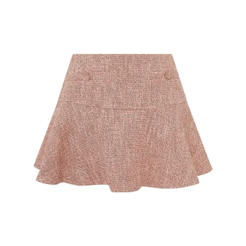 D'zzit Casual Short Skirts Women's Pink