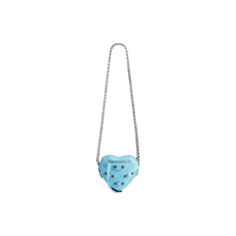 Balenciaga Mini Le Cagole Heart Crossbody Bag-1