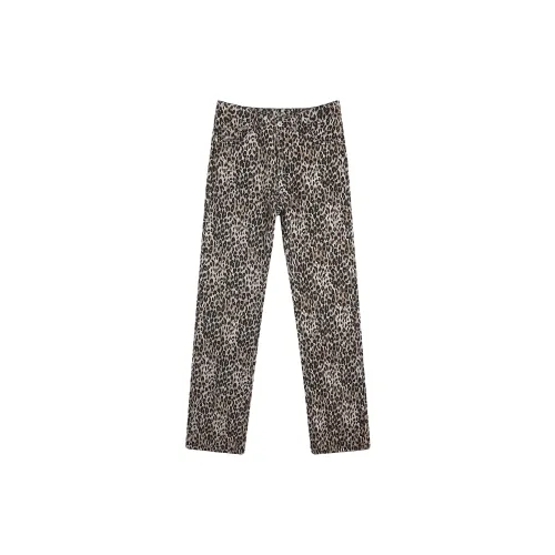 OTKSK Jeans Unisex Leopard