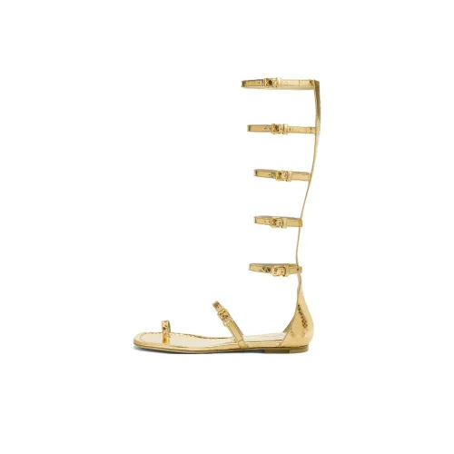 MICHAEL KORS Juliette Roman Sandals Women's Gold