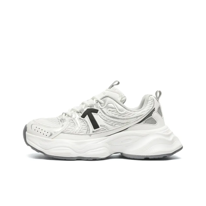 RBV Breathable Low Top Chunky Sneakers Unisex White Box Included-1