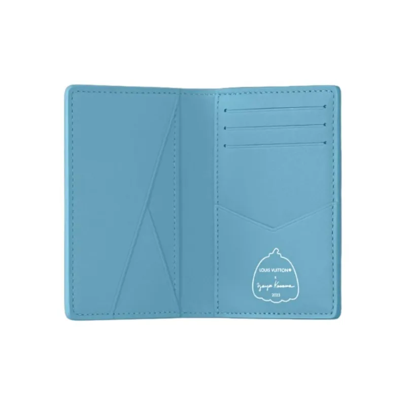 LOUIS VUITTON Lv X Yk Pocket Organizer Blue-4