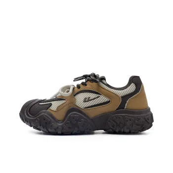 Warrior Warrior Lightweight Low Top Chunky Sneakers Women's Beige Brown Coffee 1.0