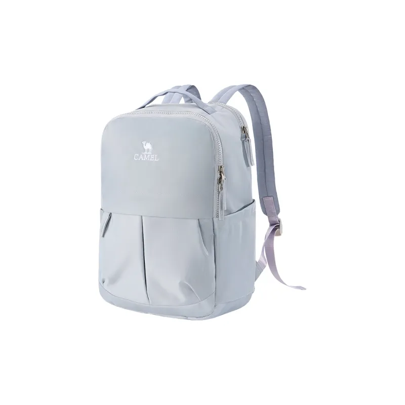 CAMEL Nylon Backpack Regular Unisex Storm Gray/Deep Black-0