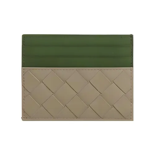 Bottega Veneta Two-Tone Woven Cardholder