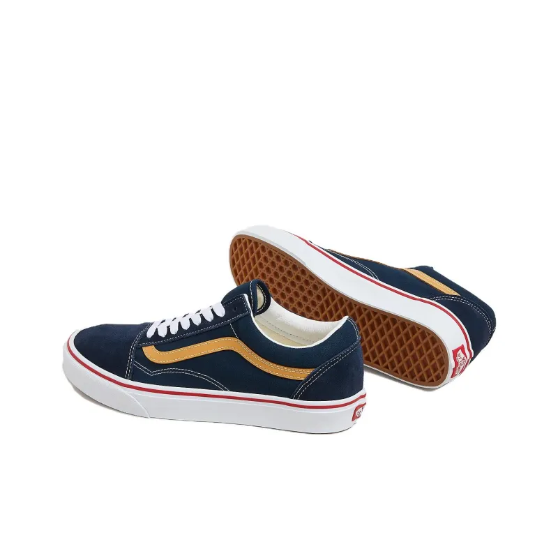 Old Skool Vans 'Tri Tone Navy Yellow'-3