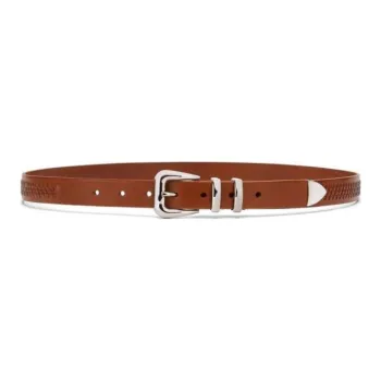 Brunello Cucinelli Woven Buckled Belt