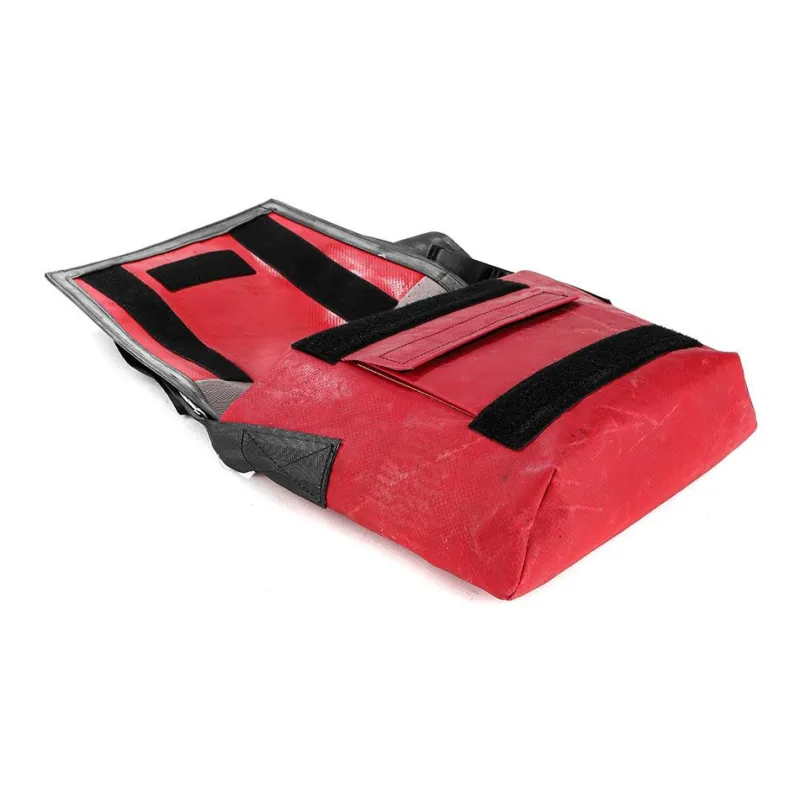 FREITAG Water-Resistant Fabric Shoulder Bag Crossbody Bag Unisex Red-4
