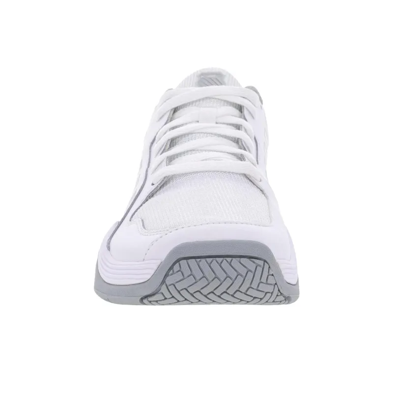 KSWISS Shock Absorbers Low Top Running Shoes Men's White-4