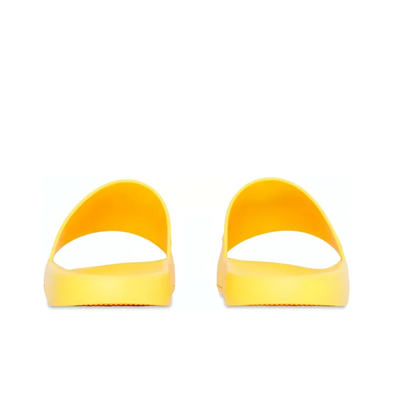 Burberry Embossed Logo Slides Yellow-3