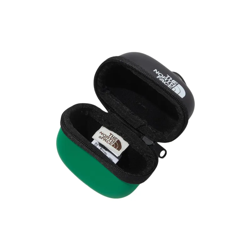 THE NORTH FACE Polyurethane Earphone Case Regular Unisex Green & Black-3