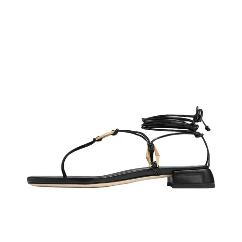 black Choo Onyxia Strap Sandals Women's Black