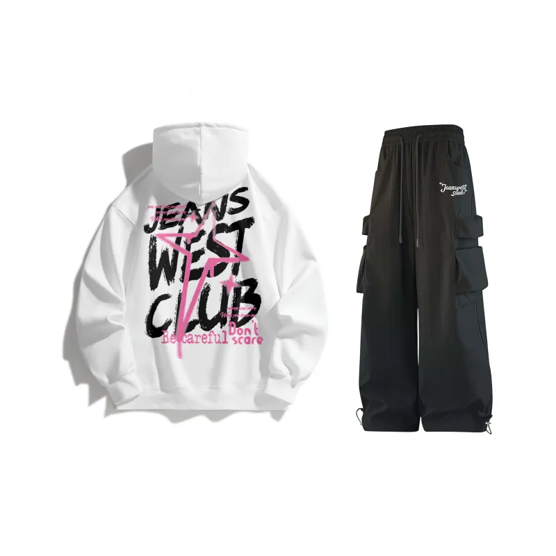 JEANSWEST CLUB Sweatshirt Set Unisex-3