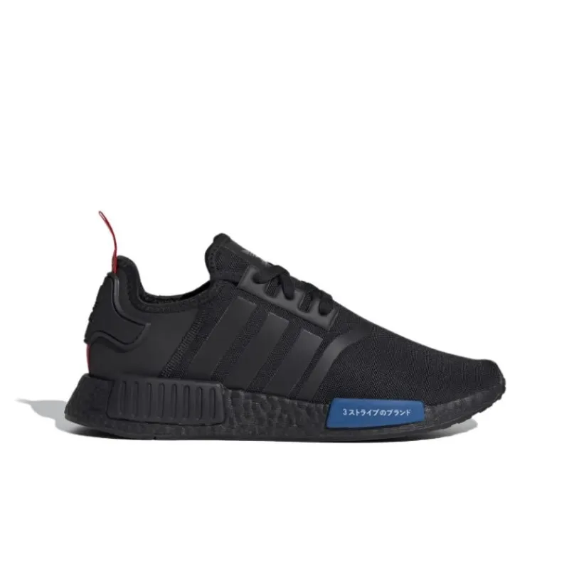 Adidas Originals NMD_R1 Shock Absorbers With Slip Resistant Features Low Top Casual Running Shoes Men Black-1
