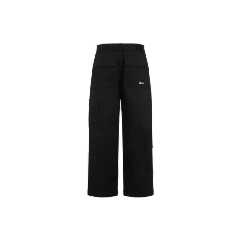 GUCCI Drill Cargo Trousers-1