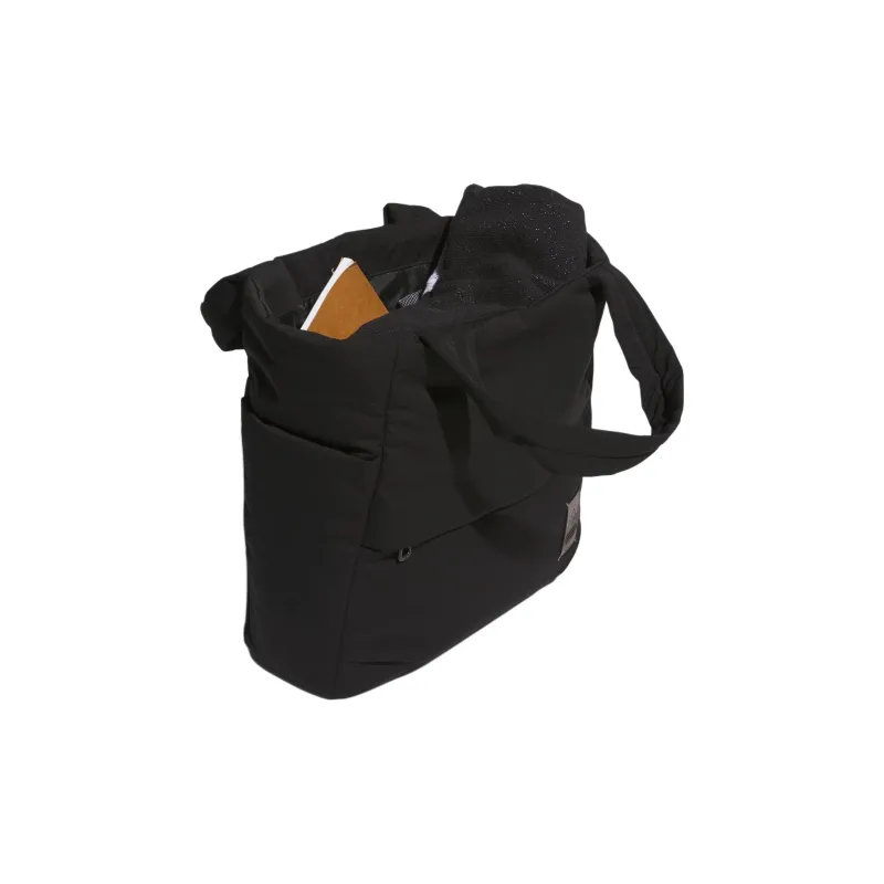 Adidas Polyester Tote Bag, Shopping Bag, Handbag Women's Black-3