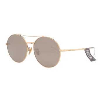 Levi's Titanium Alloy Round Sunglasses Women's Gold
