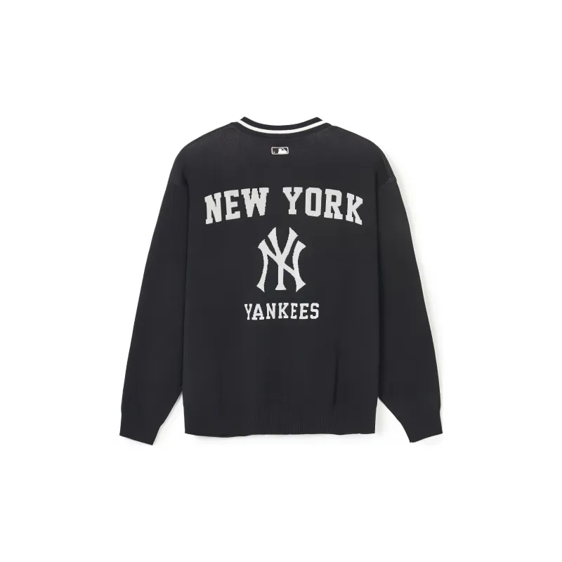 MLB New York Yankees SS24 Knitwear Unisex Black-1