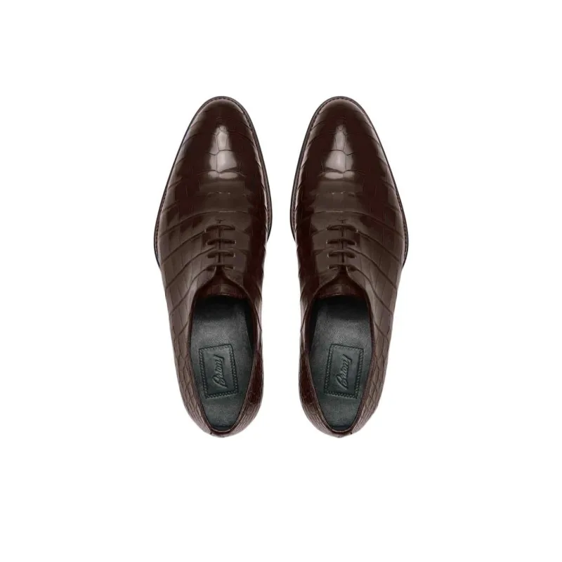BRIONI Cardinal Dress Shoes Men's Brown-3