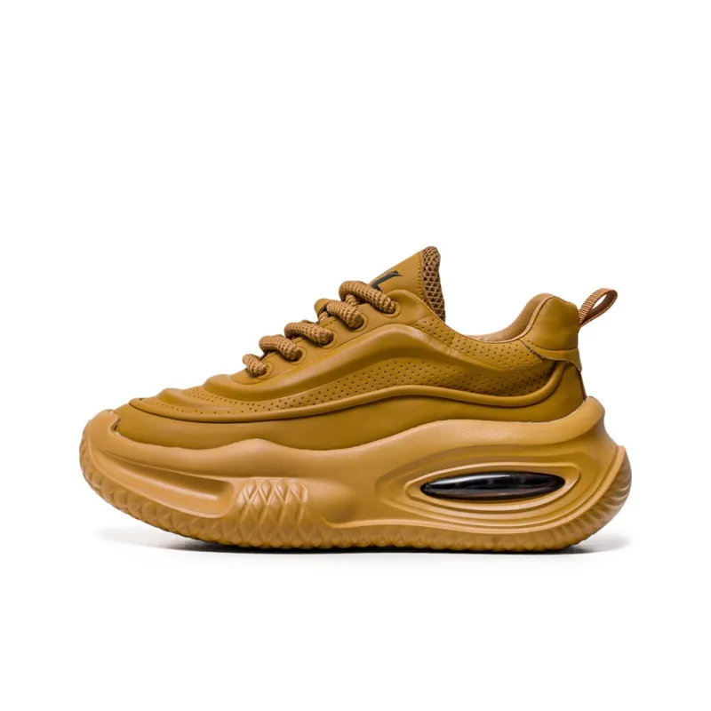 SIMBA'S PRIDE Abrasion Resistant Breathable Height Increasing Chunky Sneakers Men's-6