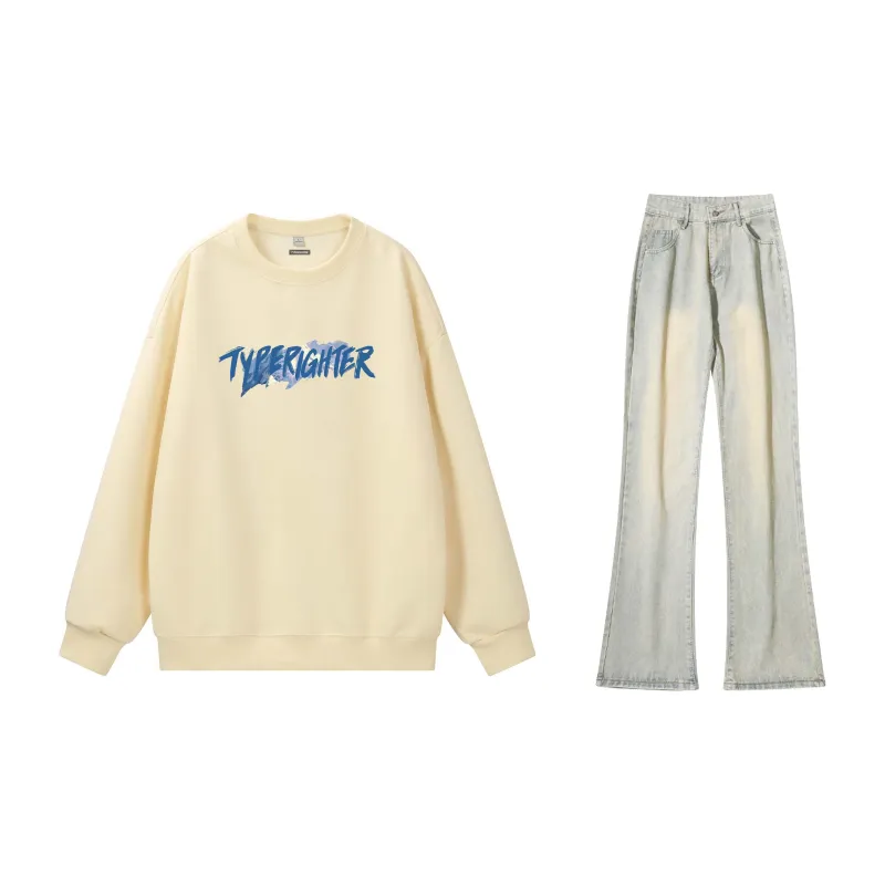 TYPERIGHTER Sweatshirt Set Unisex-13