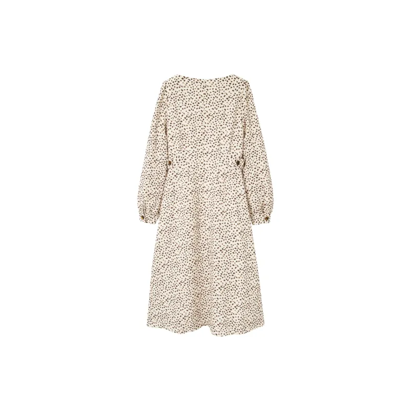 TKY SHOP Long Sleeved Dress Women's Multicolor-1
