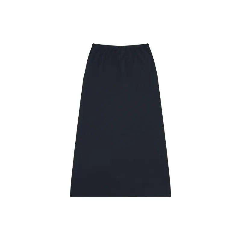 FAIRFAFO Casual Long Skirt Women's Black-1