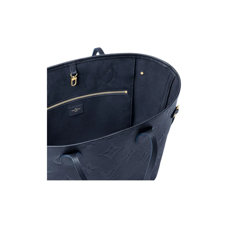LOUIS VUITTON Neverfull Mm Navy-6