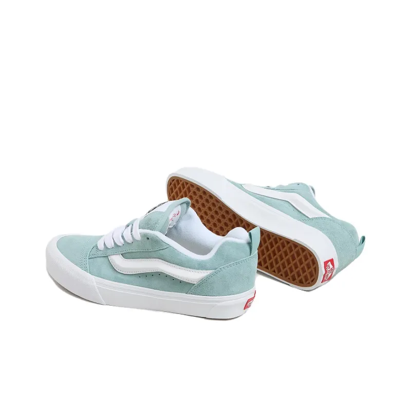 Vans Knu Skool Low Top Skateboard Shoes Unisex Blue-3