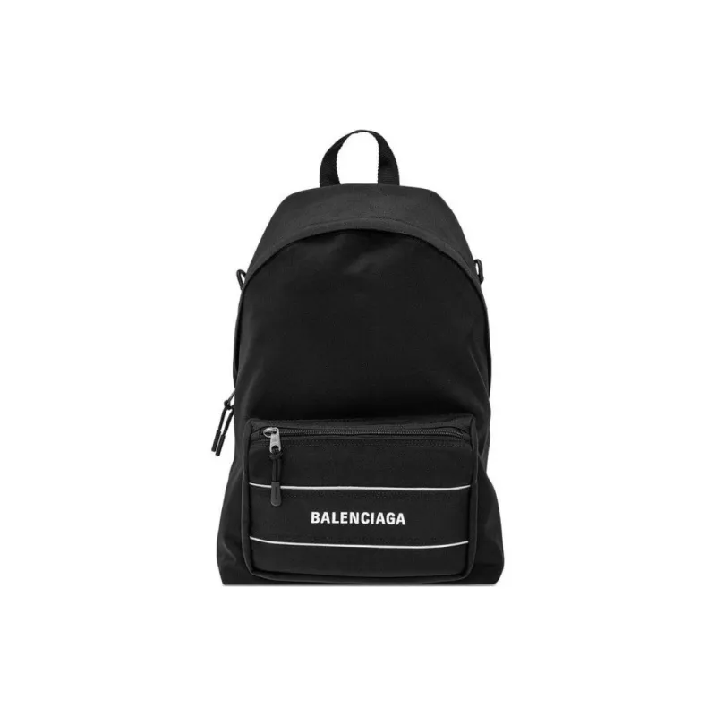 Balenciaga Polyamide Backpack Regular Men's Black-1