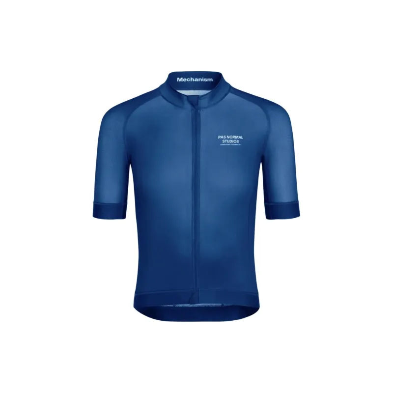 PAS NORMAL STUDIOS Men's Mechanism Jersey Cycling Clothing Men's Dark Blue-1