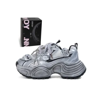 OYNN Optional Choice Series Chunky Sneakers Women's Low Top Silver