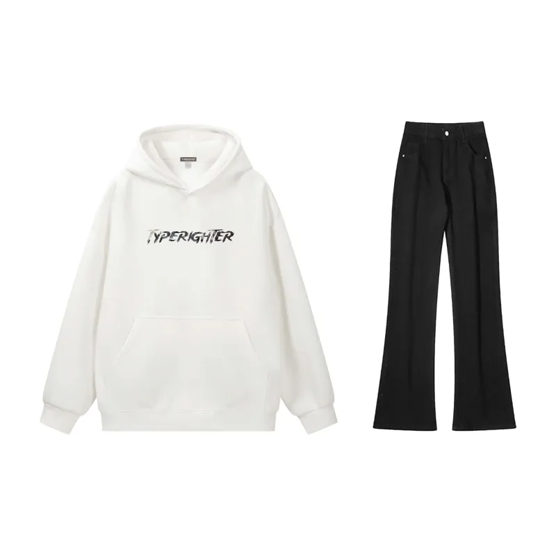 TYPERIGHTER Sweatshirt Set Unisex-16