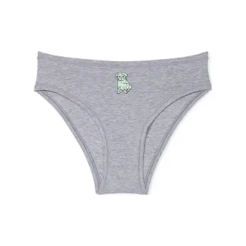 Victoria's Secret PINK Cotton Cheeky Panty / M Hr G H D G Underpants Women's 1 Pack Gray