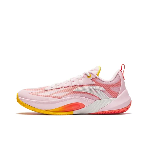 InstANTAneous 1 Basketball Shoes Men Low-Top Water Pink / Scarlet Orange / Paper White