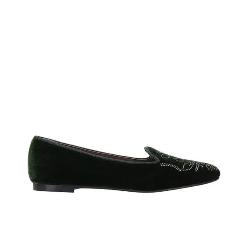 Castañer Casual Single Shoes Women's Green-1