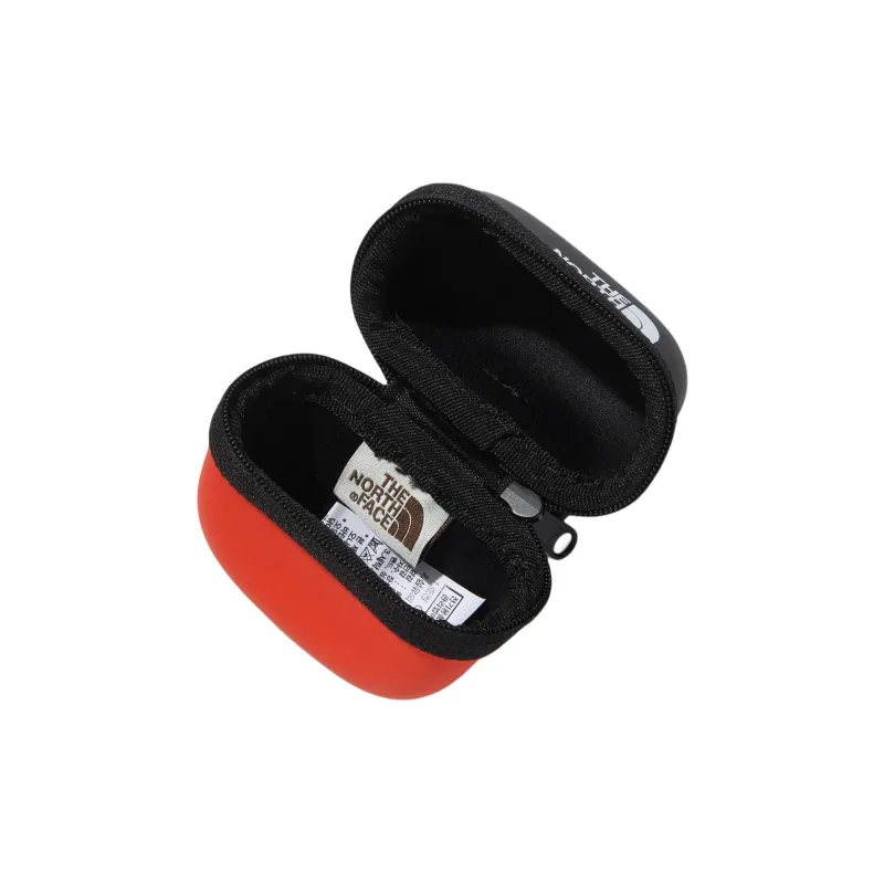 THE NORTH FACE Polyurethane Earphone Case Regular Unisex Red & Black-2