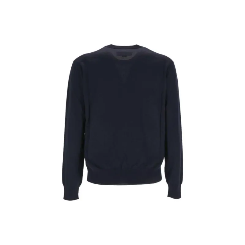 GUCCI Logo Embroidered Knit Sweater-2
