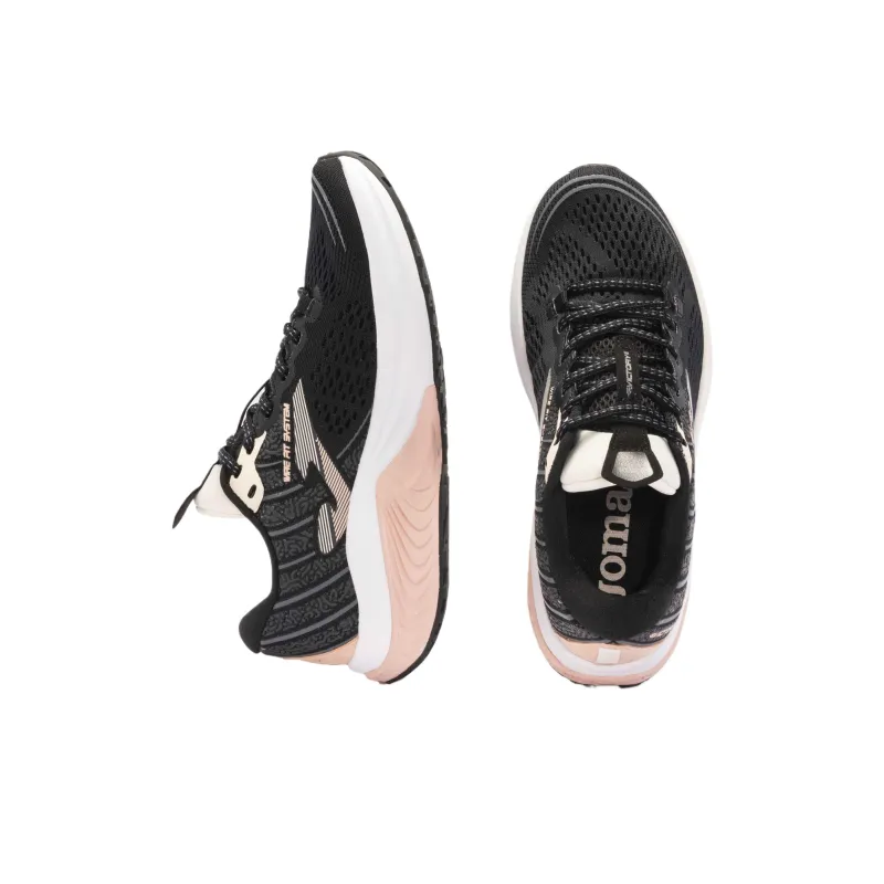 Joma Slip Resistant Low Top Running Shoes Women's Black-3