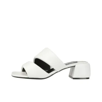 SERGIO ROSSI Slide Slippers 4.5cm Women's White