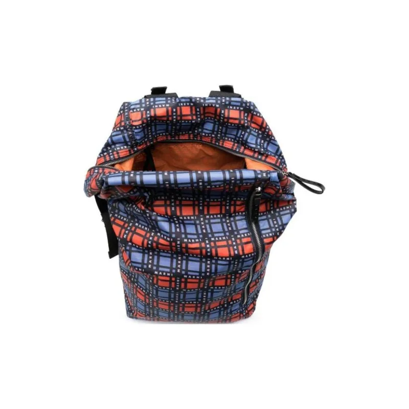 MARNI Polyester Backpack Kids' Marine Blue-1