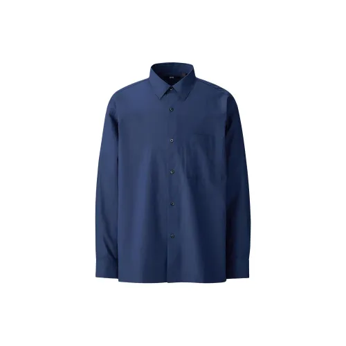 UNIQLO C Collection Shirts Unisex Dark Blue