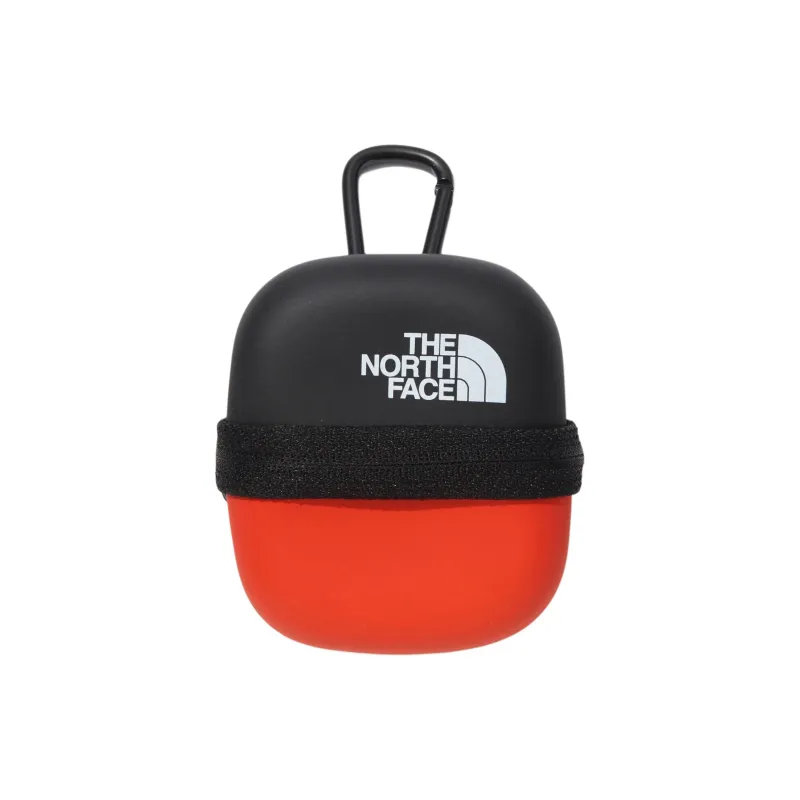 THE NORTH FACE Polyurethane Earphone Case Regular Unisex Red & Black-0