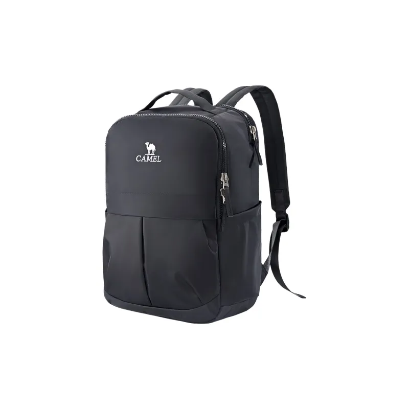 CAMEL Nylon Backpack Regular Unisex Storm Gray/Deep Black-3