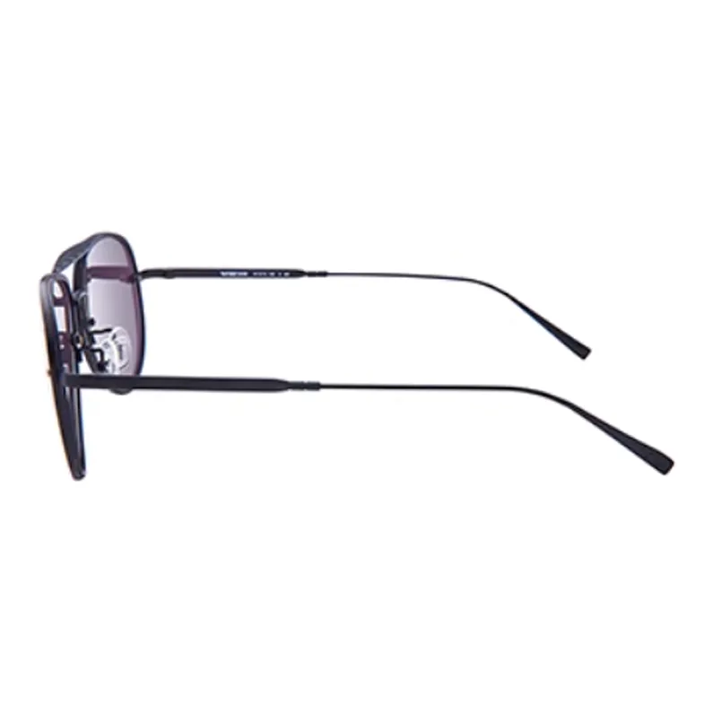 EVISU Metal Aviator Sunglasses Unisex Black-2