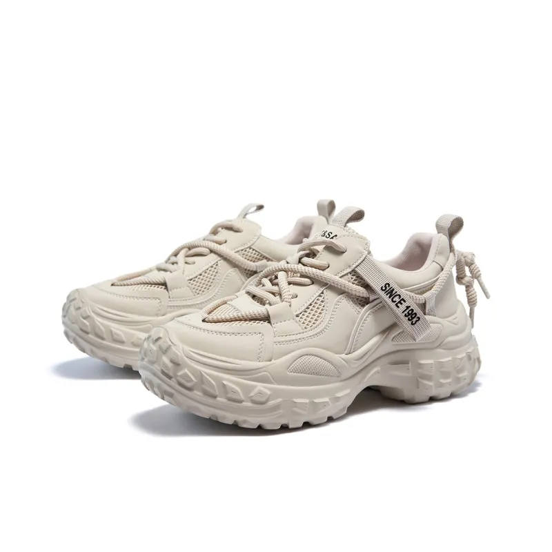 ST&SAT Wear-Resistant Breathable Slip-Resistant Chunky Sneakers Women's-12