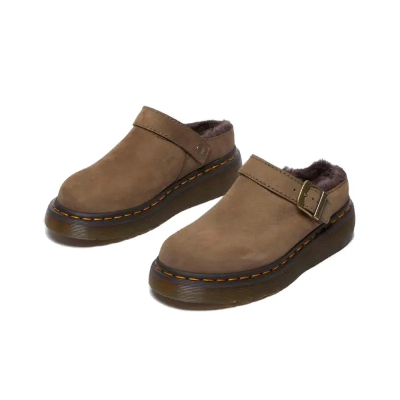 Dr.Martens Abrasion Resistant Low Top Casual Shoes Unisex Khaki-2